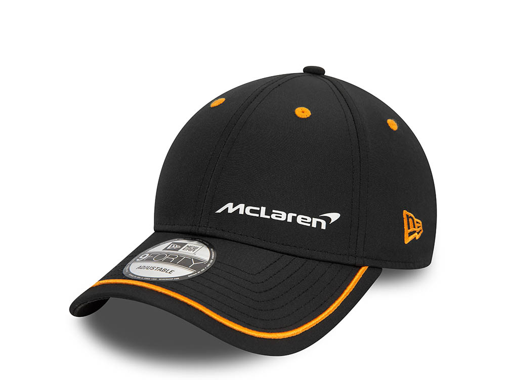 New Era Mclaren Automotive Contrast Piping Black 9Forty Snapback  Gorra