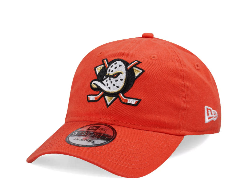 New Era Anaheim Ducks NHL Injection 2024 Orange 9Twenty Snapback Gorra