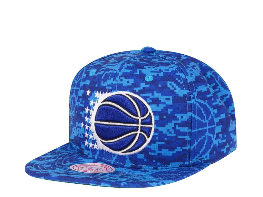 Mitchell & Ness Orlando Magic NBA Team Digi Camo Hardwood Classic Snapback Gorra