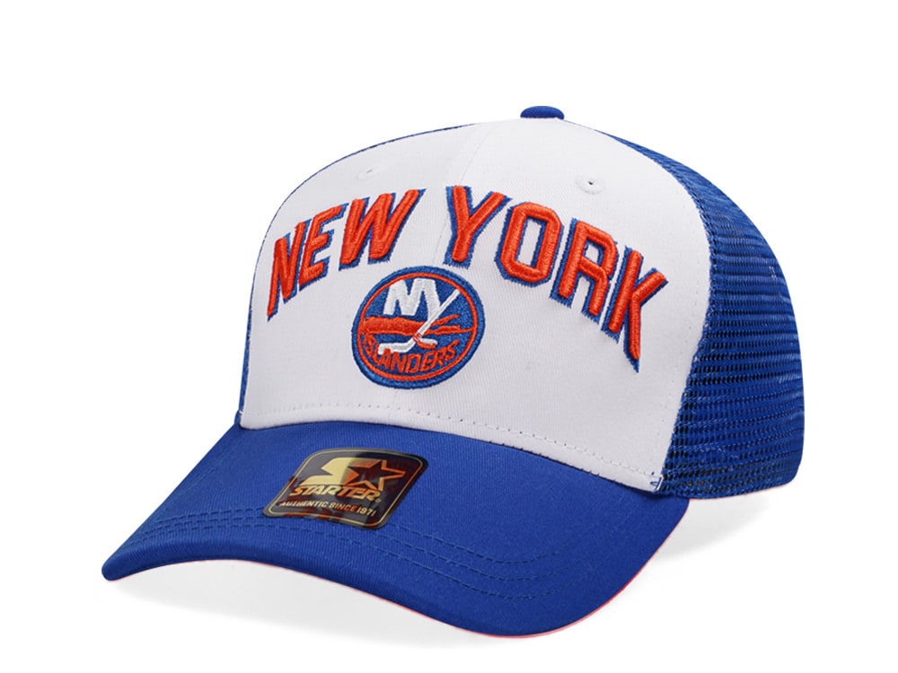 Starter New York Islanders Penalty Curved Trucker Snapback Gorra