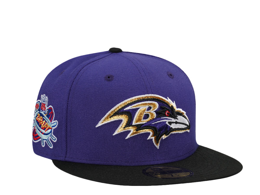 New Era Baltimore Ravens Draft 1996 Legends Edition 59Fifty Fitted Gorra