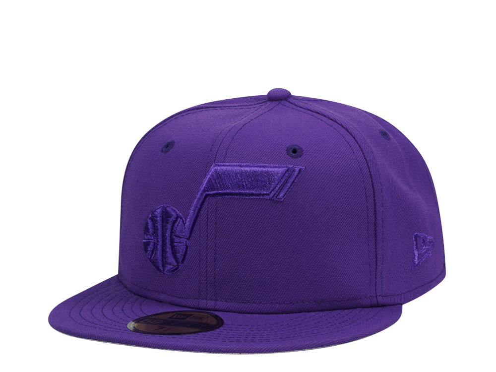 New Era Utah Jazz Purple Classic Edition 59Fifty Fitted Gorra