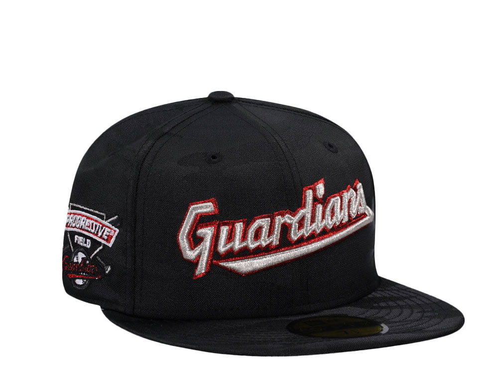 New Era Cleveland Guardians Progressiv Field Midnight Camo Edition 59Fifty Fitted Gorra