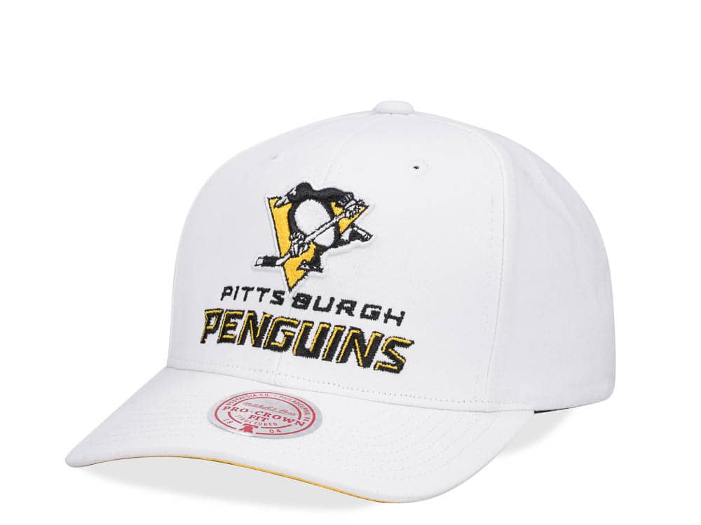 Mitchell & Ness Pittsburgh Penguins All in Pro White Snapback Gorra