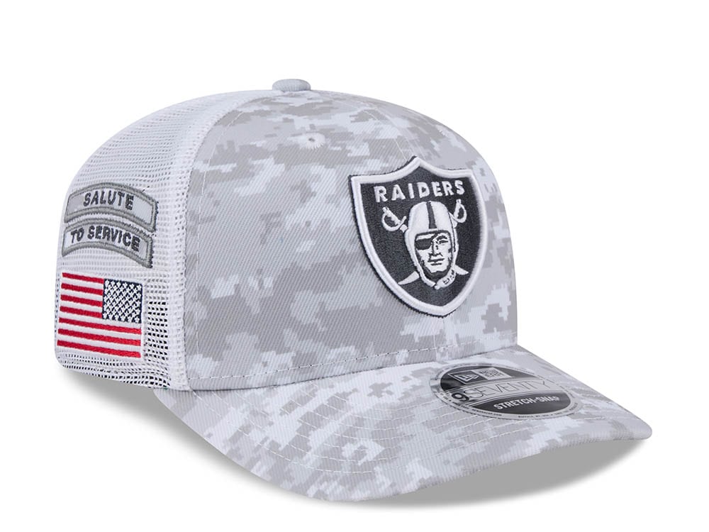 New Era Las Vegas Raiders Digi Camo Trucker 9Seventy Snapback Gorra