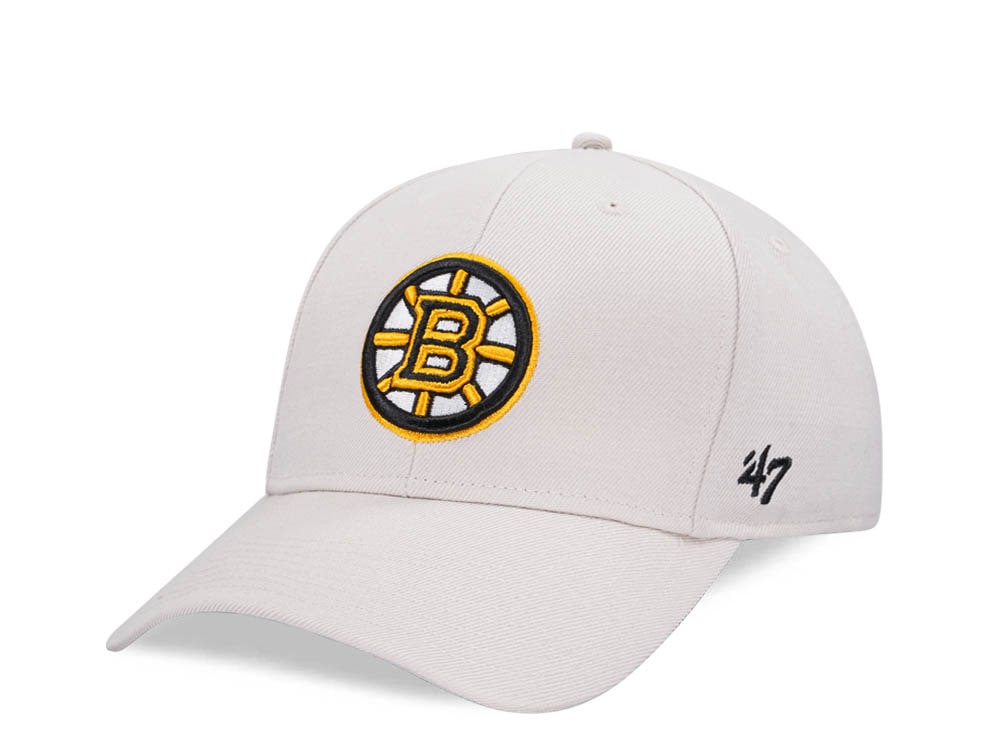 47Brand Boston Bruins Bone MVP Snapback Gorra