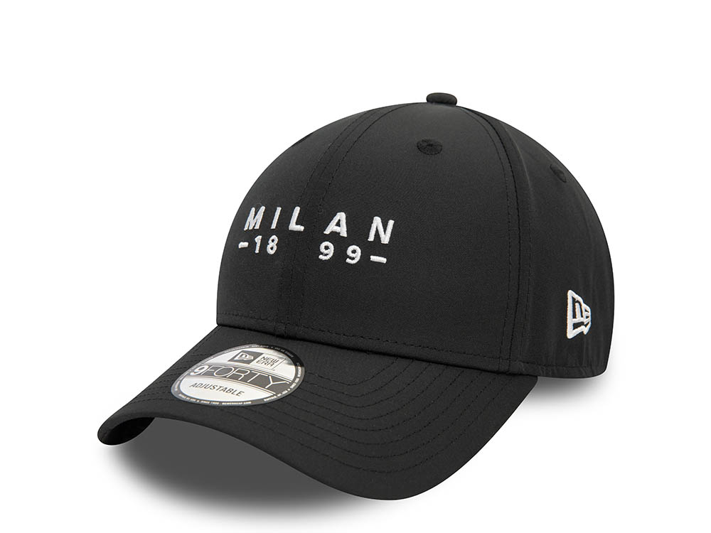 New Era AC Milan Black Script 9Forty Strapback Gorra