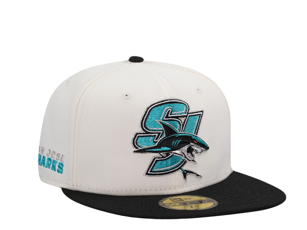 New Era San Jose Sharks Chrome Two Tone Prime Edition 59Fifty Fitted Gorra