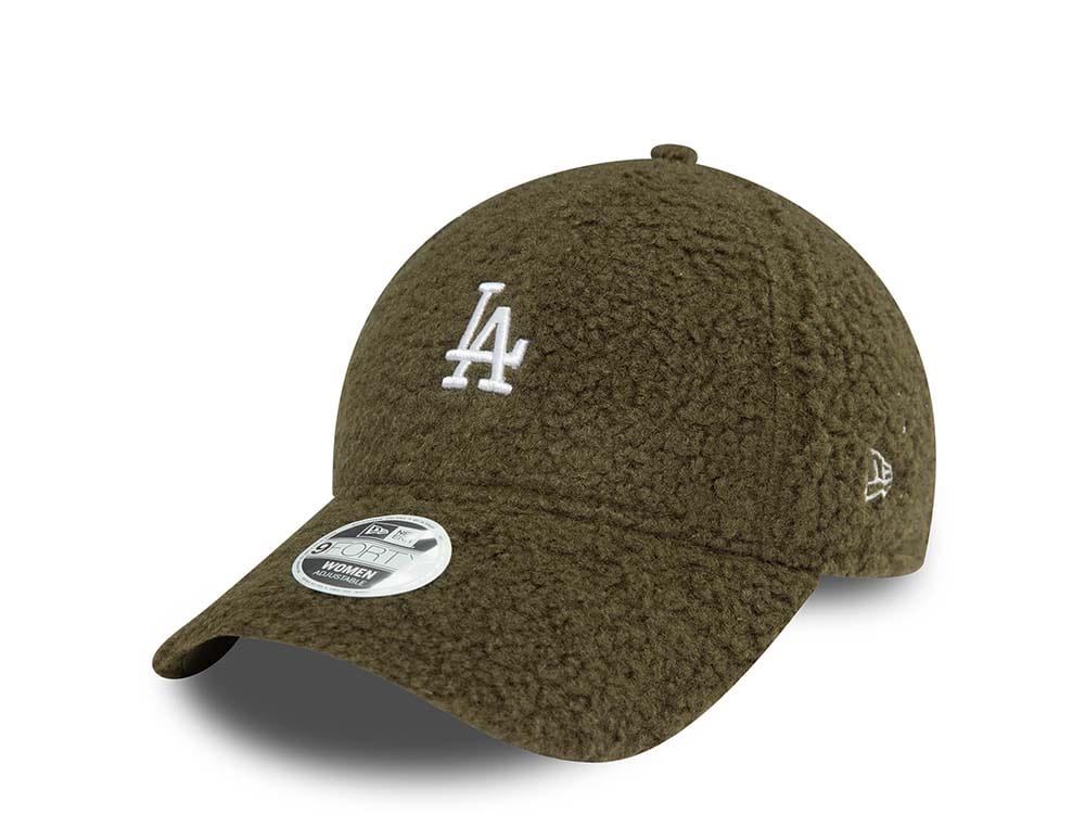 New Era Los Angeles Dodgers Borg Olive Womens 9Forty Snapback Gorra