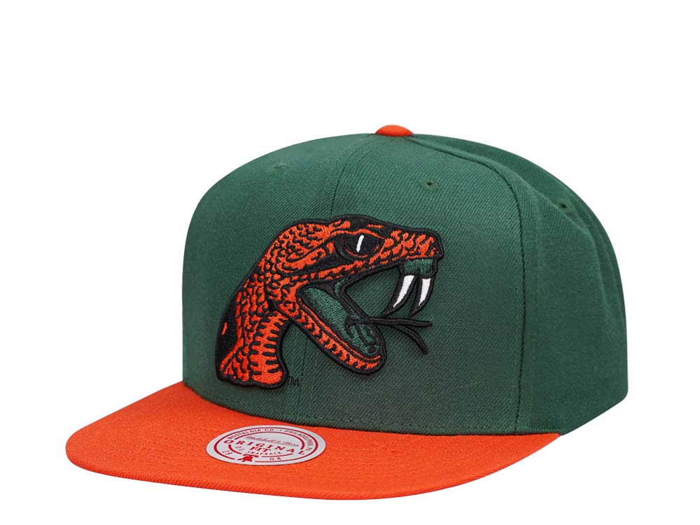 Mitchell & Ness Florida A&M University Team Two Tone 2.0 Snapback Gorra