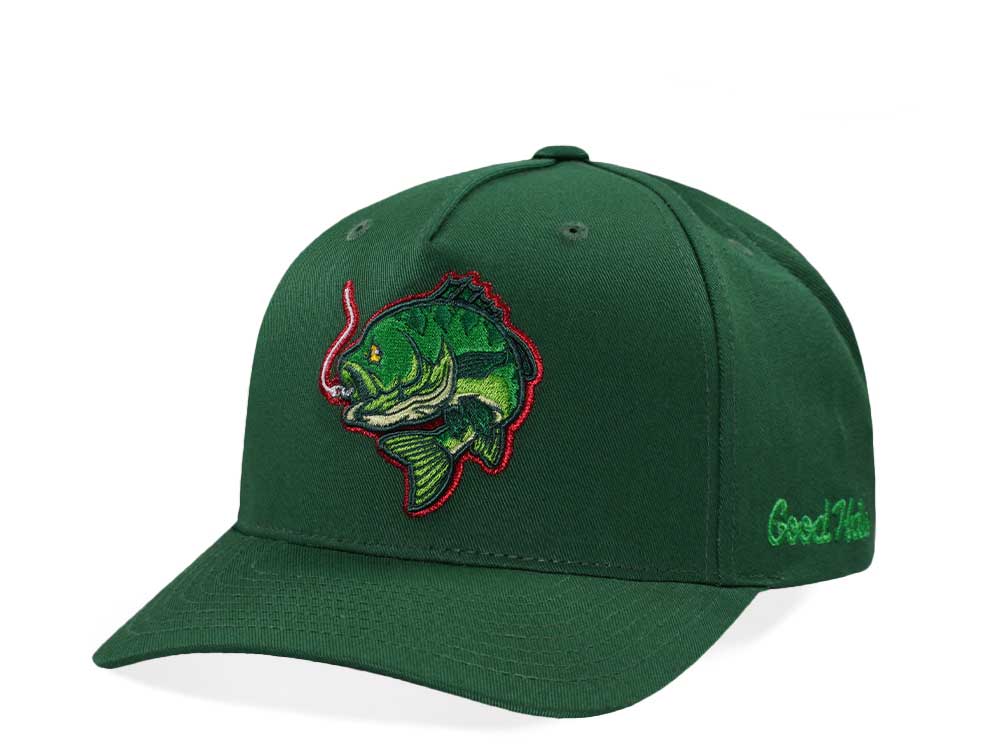 Good Hats Fishing Green Edition Snapback Gorra