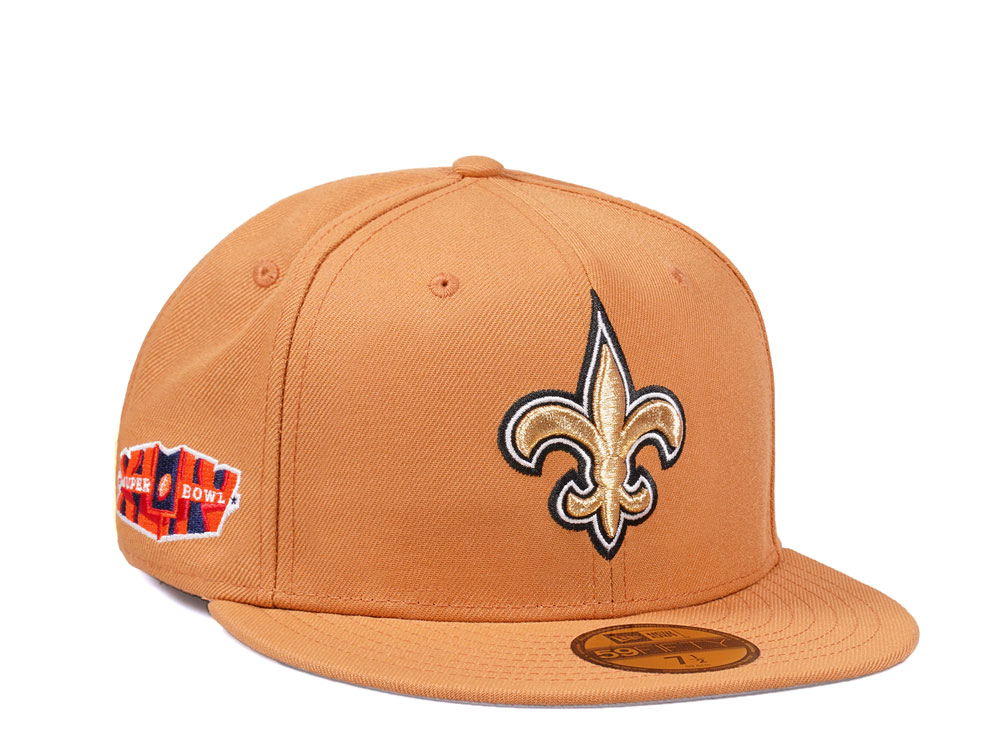 New Era New Orleans Saints Super Bowl XLIV Golden Memories Collection 59Fifty Fitted Gorra