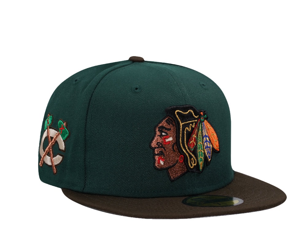 New Era Chicago Blackhawks Copper Two Tone Edition 59Fifty Fitted Gorra