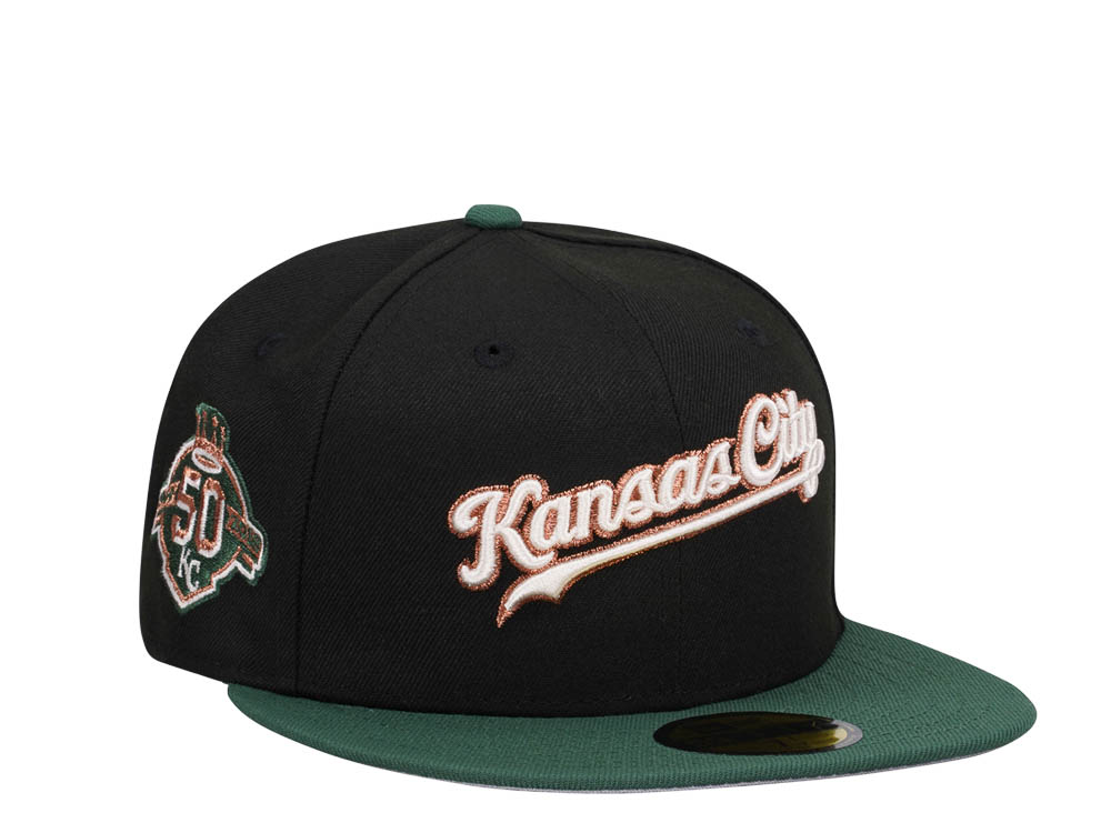 New Era Kansas City Royals 50th Anniversary Copper Two Tone Edition 59Fifty Fitted Gorra