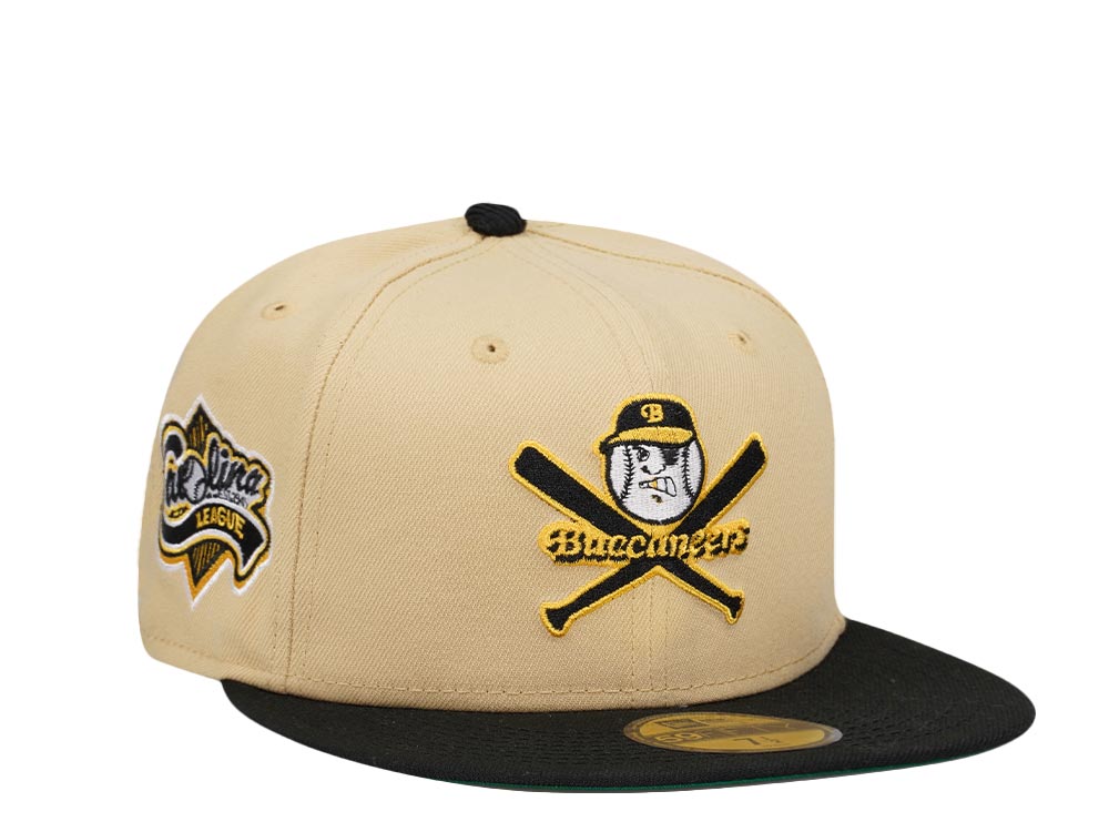 New Era Salem Buccaneers Vegas Gold Two Tone Throwback Edition 59Fifty Fitted Gorra