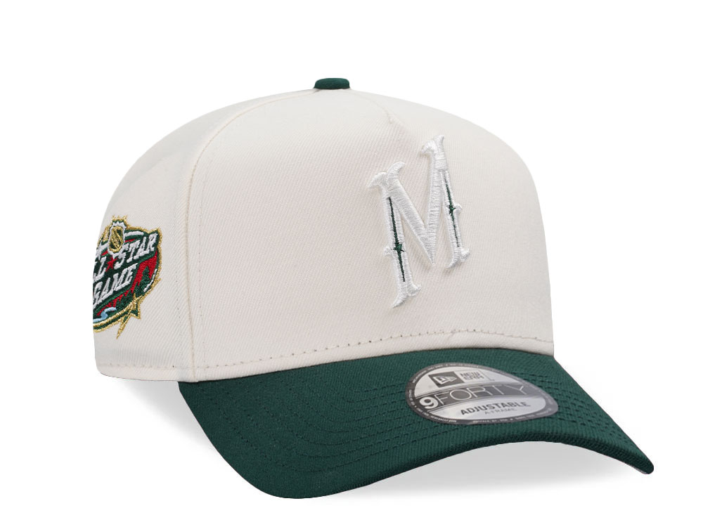 New Era Minnesota Wild All Star Game 2004 Chrome Two Tone Edition 9Forty A Frame Snapback Gorra