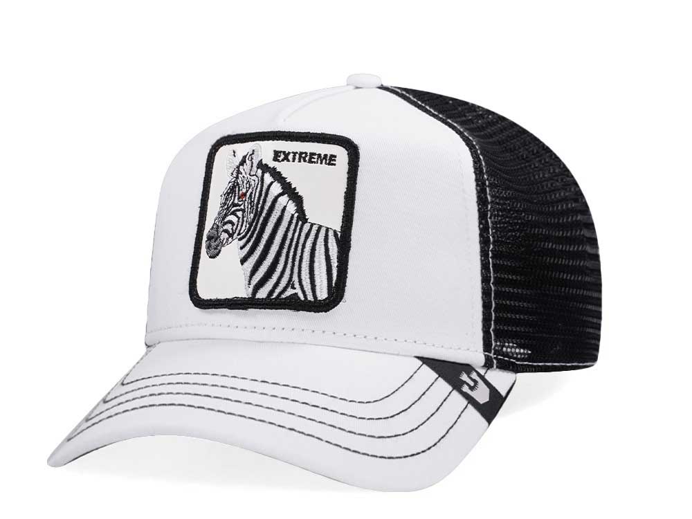 Goorin Bros Zebra Exxxtreme White Trucker Snapback Gorra