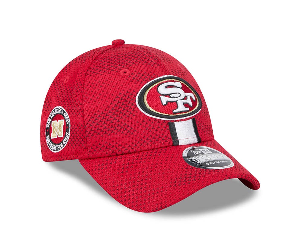 New Era San Francisco 49ers Sideline 2024 9Forty Stretch Snapback Casquette