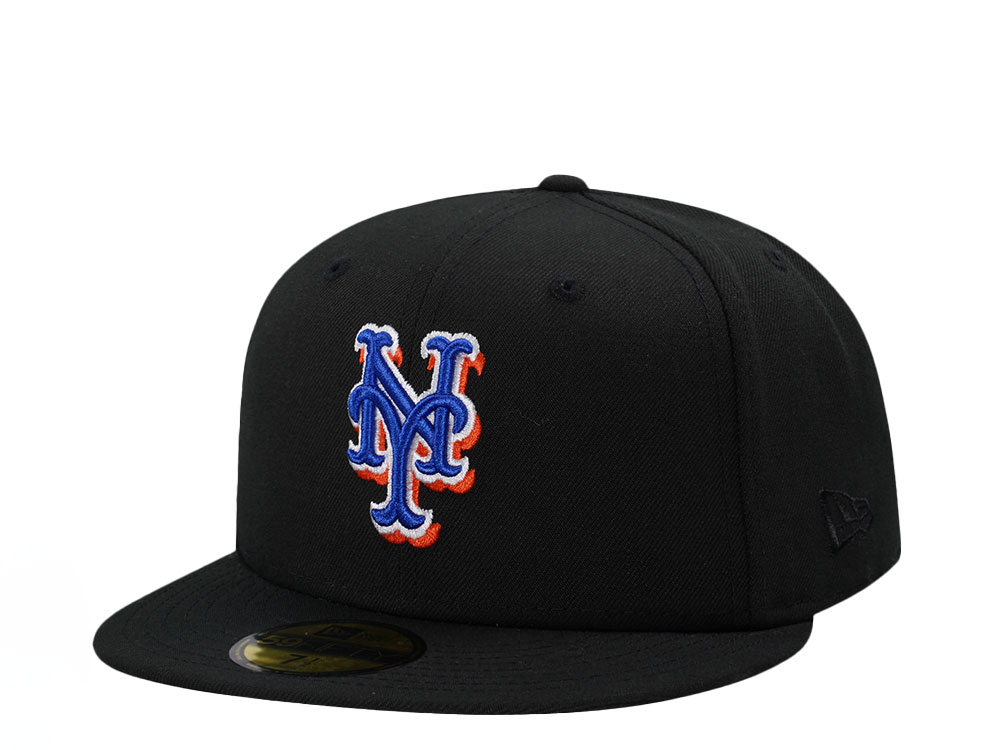 New Era New York Mets Black Classic Edition 59Fifty Fitted Gorra