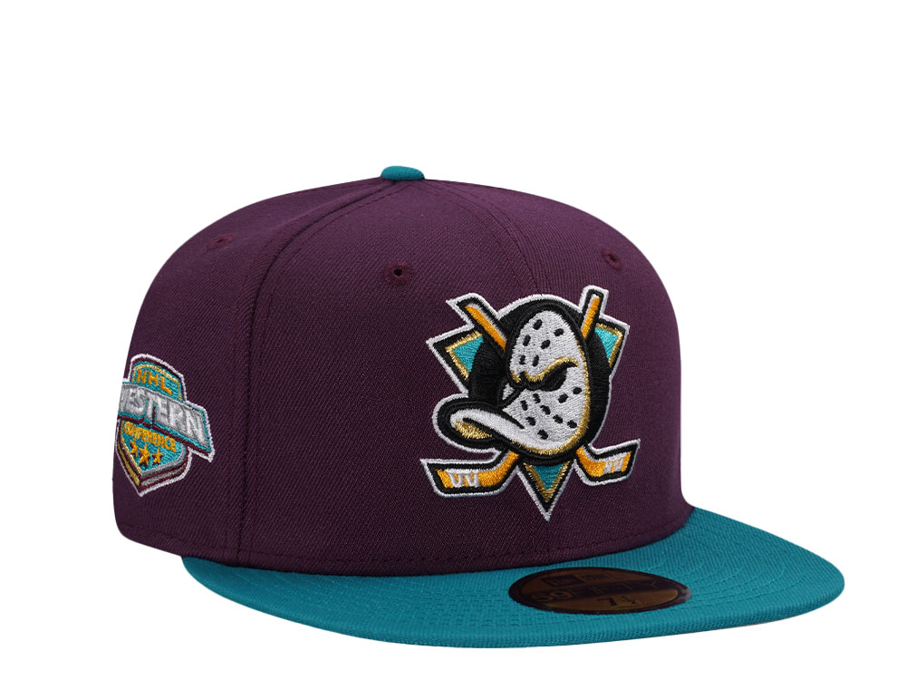 New Era Anaheim Ducks Mighty Two Tone Prime Edition 59Fifty Fitted Gorra