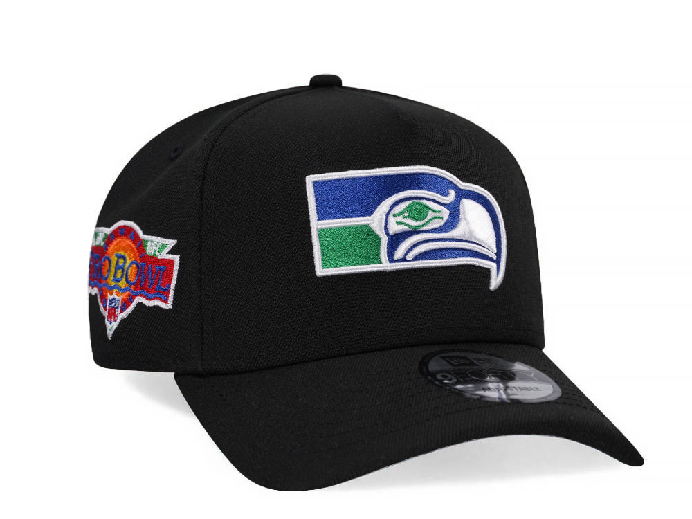 New Era Seattle Seahawks Pro Bowl 1991 Prime Edition 9Forty A Frame Snapback Gorra