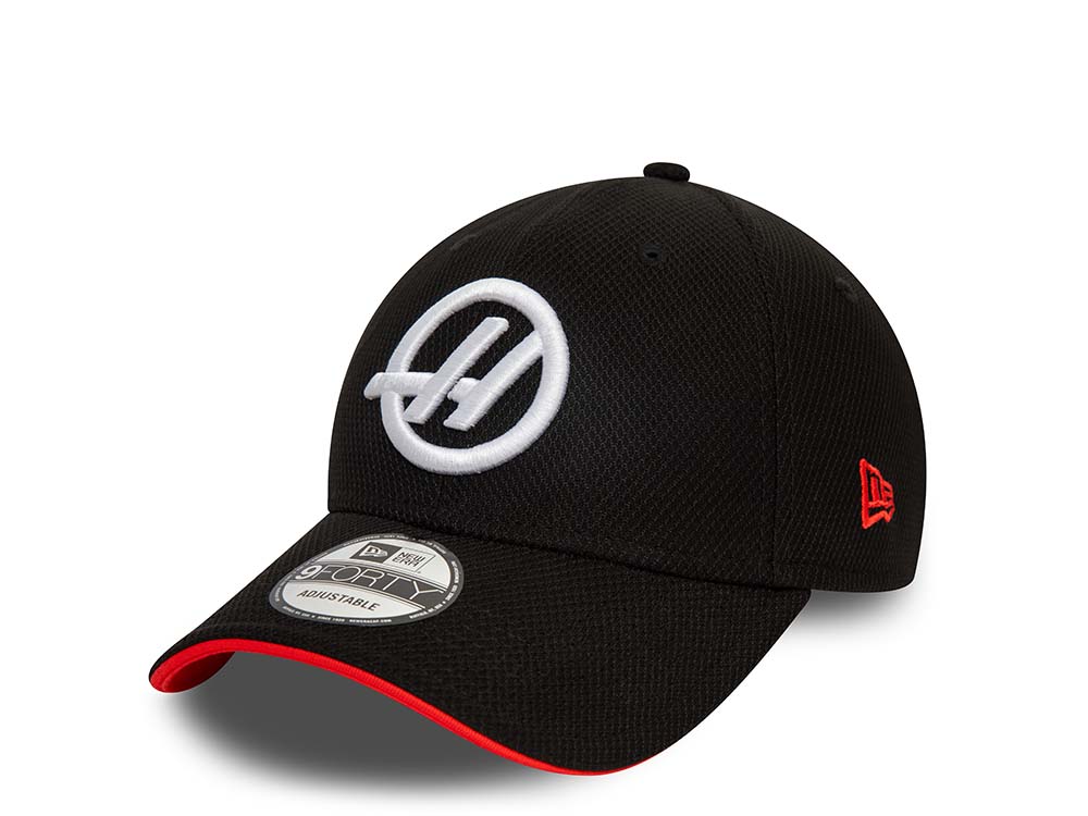 New Era Haas Team Racing 9Forty Strapback Gorra