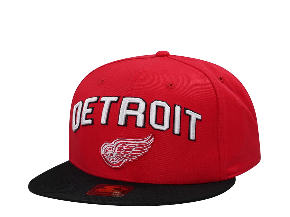 Starter Detroit Red Wings Faceoff Two Tone Snapback Gorra