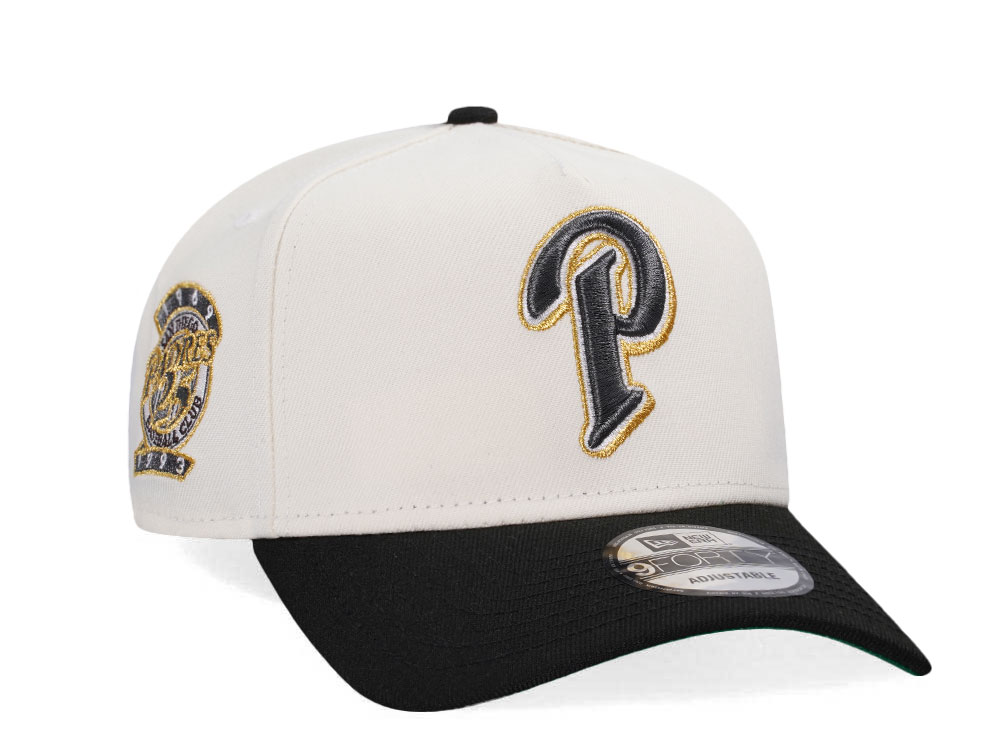 New Era San Diego Padres 25th Anniversary Chrome Two Tone Edition A Frame Snapback Gorra