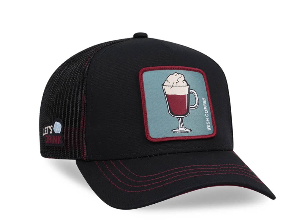 Capslab Cocktails Irish Coffee Black Trucker Snapback Gorra