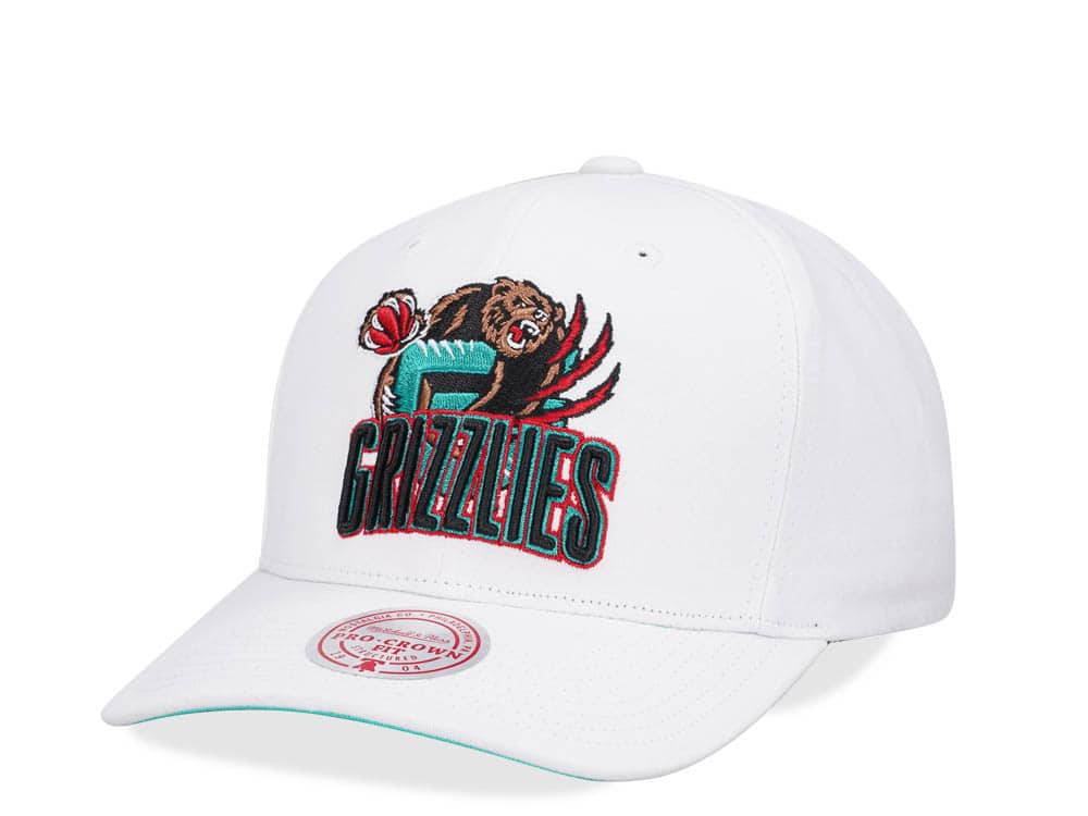 Mitchell & Ness Vancouver Grizzlies All in Pro White Snapback Gorra