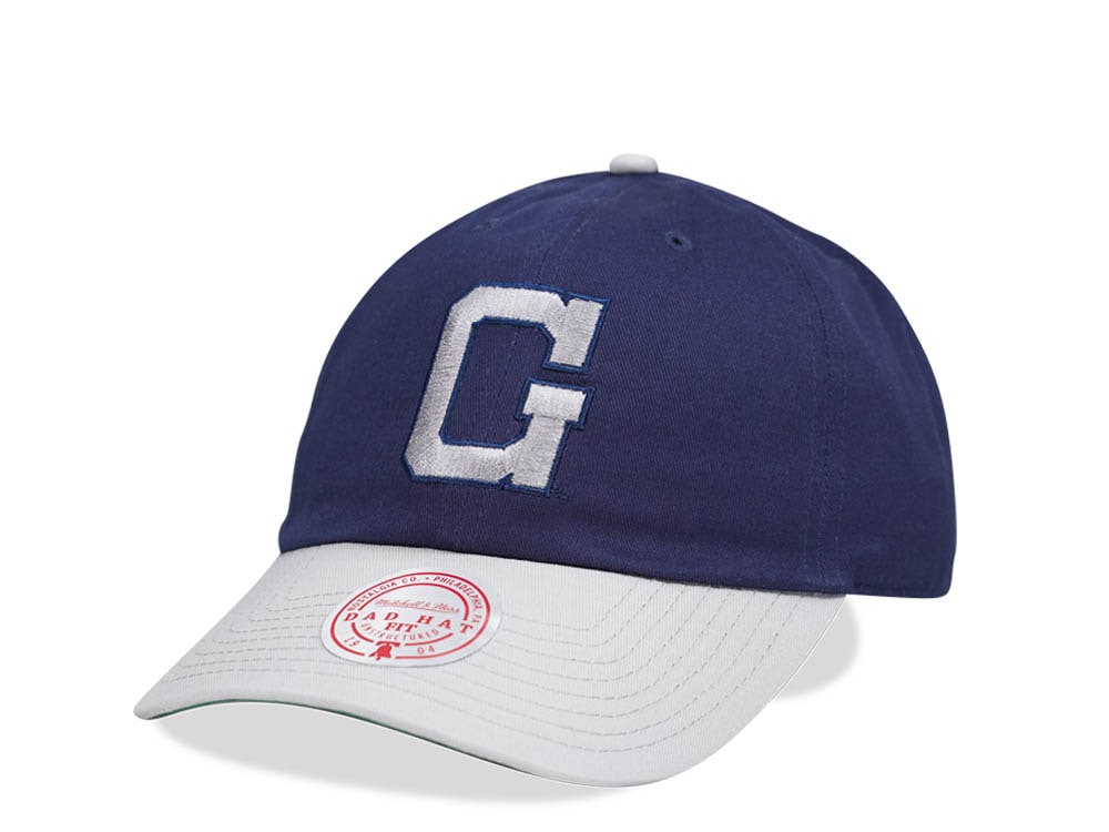 Mitchell & Ness Georgetown University Team Two Tone 2.0 Dad Strapback Gorra