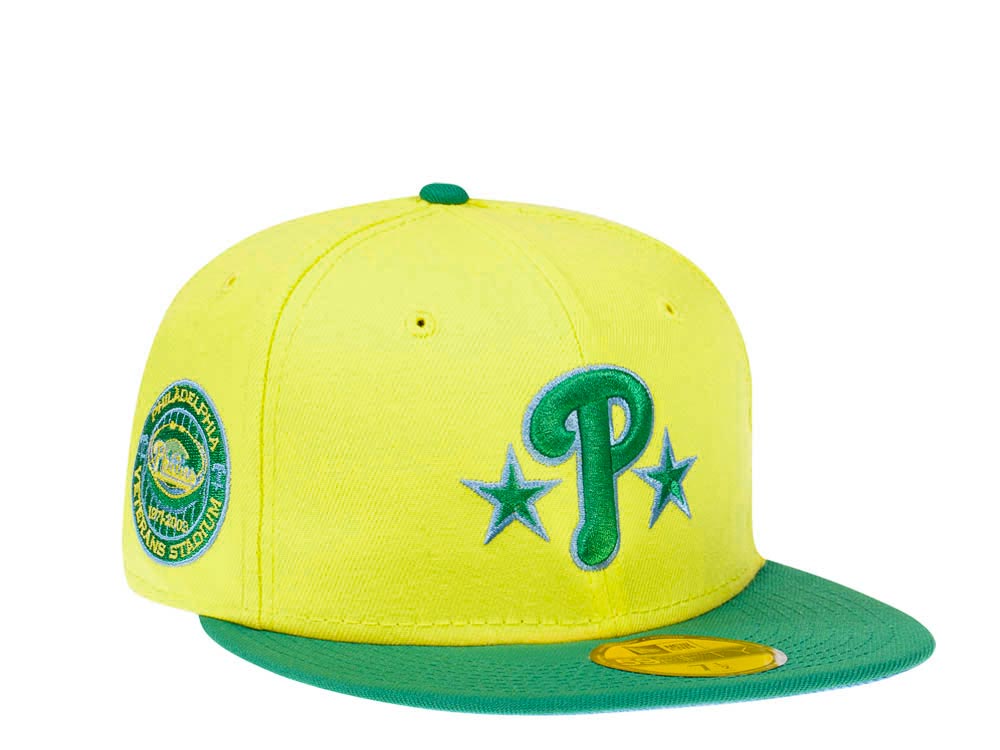 New Era Philadelphia Phillies Veterans Stadium Golden Goal Edition 59Fifty Fitted Gorra