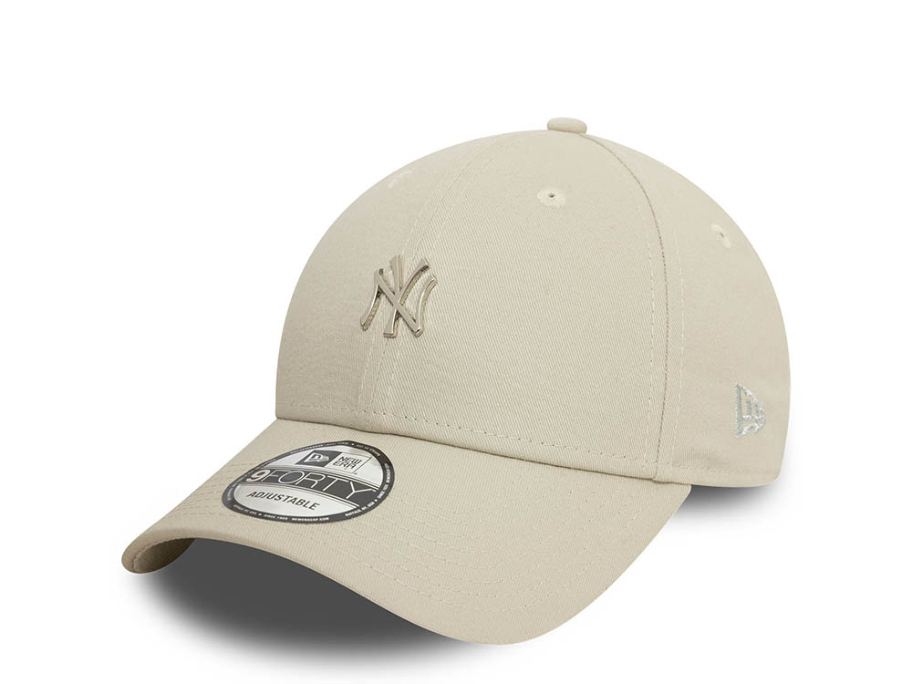 New Era New York Yankees Metallic Pin Stone 9Forty Strapback Gorra