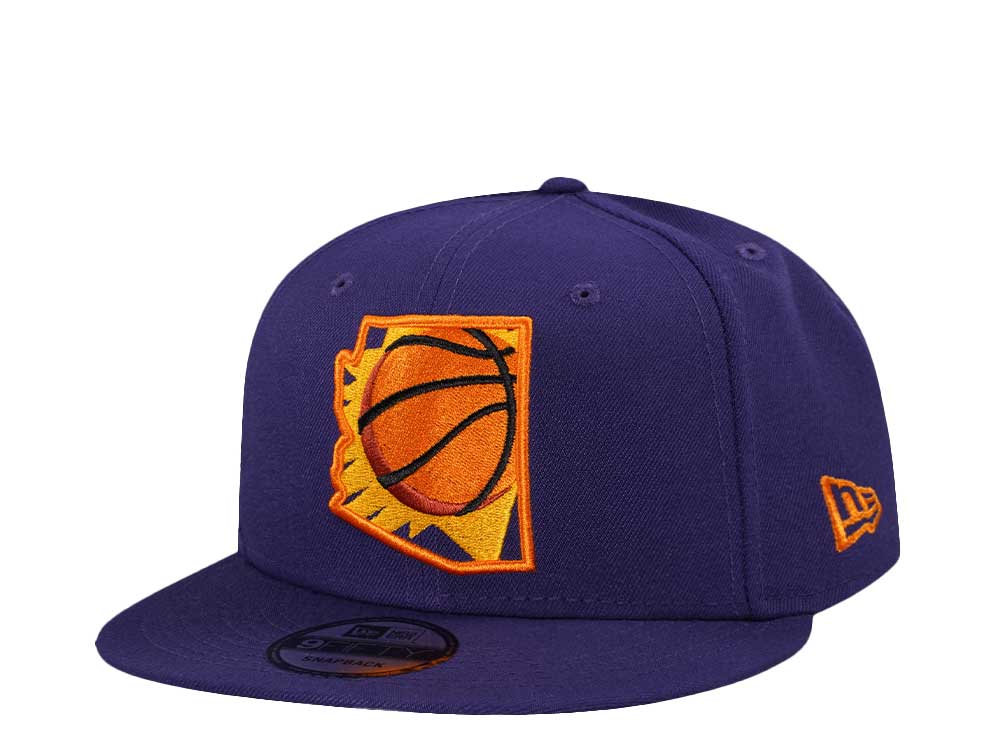 New Era Phoenix Suns Purple Classic Edition 9Fifty Snapback Gorra