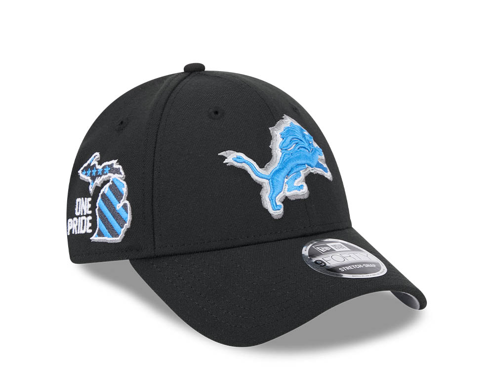 New Era Detroit Lions NFL24 Draft 9Forty Stretch Snapback Gorra