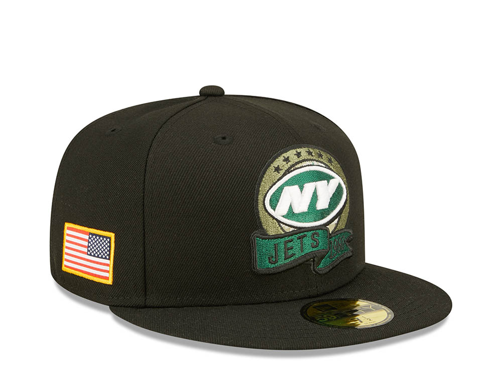 New Era New York Jets Salute to Service 2022 Fitted 59Fifty Gorra