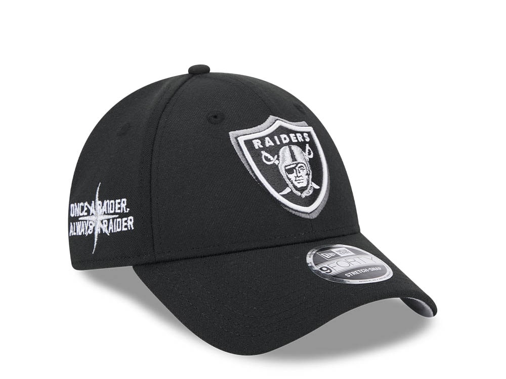 New Era Las Vegas Raiders NFL24 Draft 9Forty Stretch Snapback Gorra