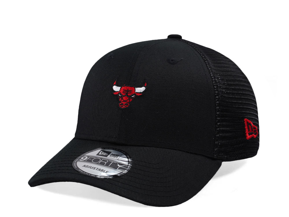 New Era Chicago Bulls Home Field Black Edition 9Forty Snapback Gorra