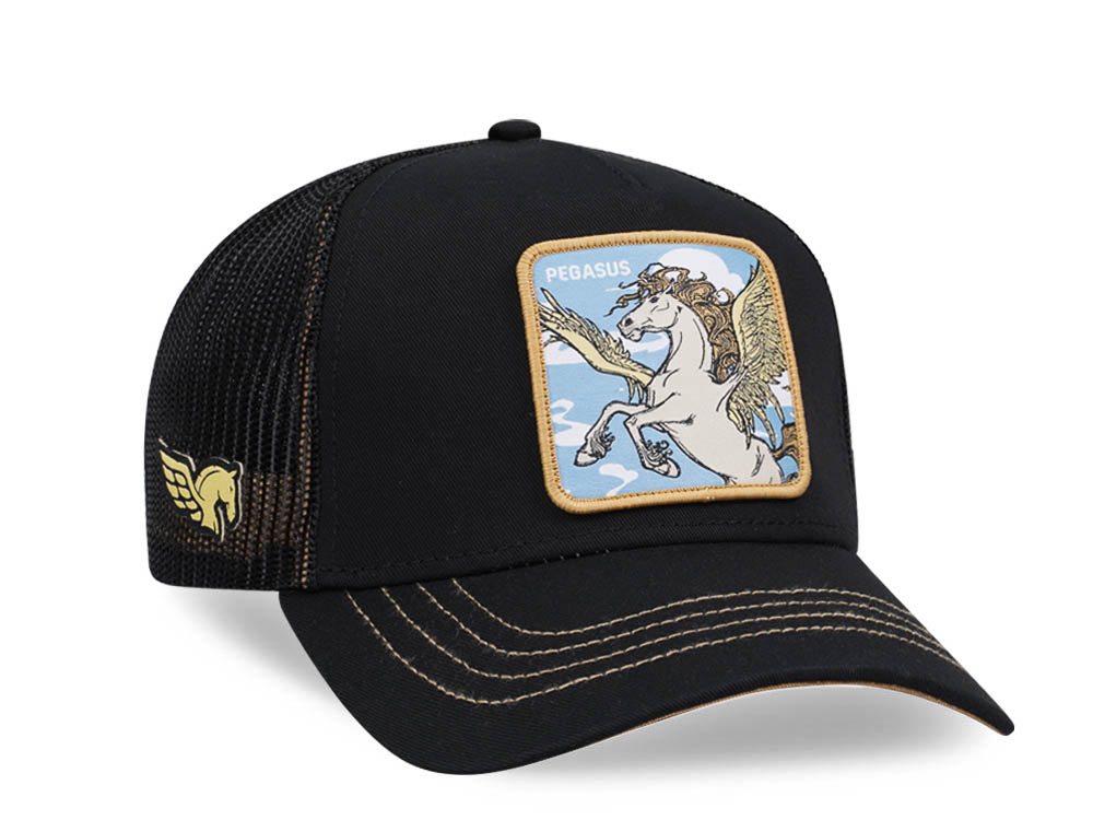 Capslab Fantastic Beasts Pegasus Black Trucker Snapback Gorra