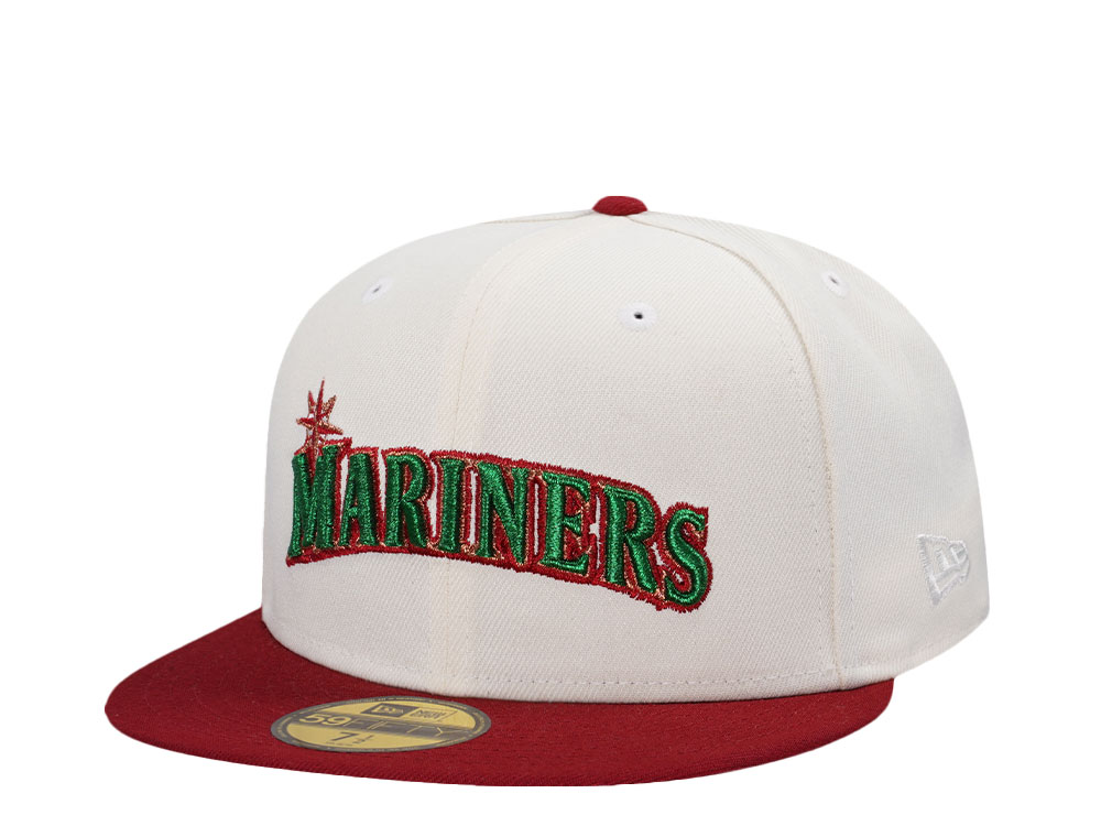 New Era Seattle Mariners Colorflip Chrome Two Tone Edition 59Fifty Fitted Gorra