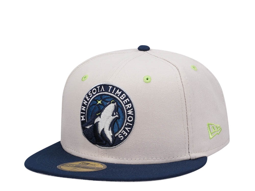 New Era Minnesota Timberwolves Stone Two Tone Edition 59Fifty Fitted Gorra