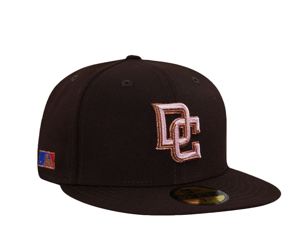 New Era Washington Nationals Burnt Copper Pink Edition 59Fifty Fitted Gorra