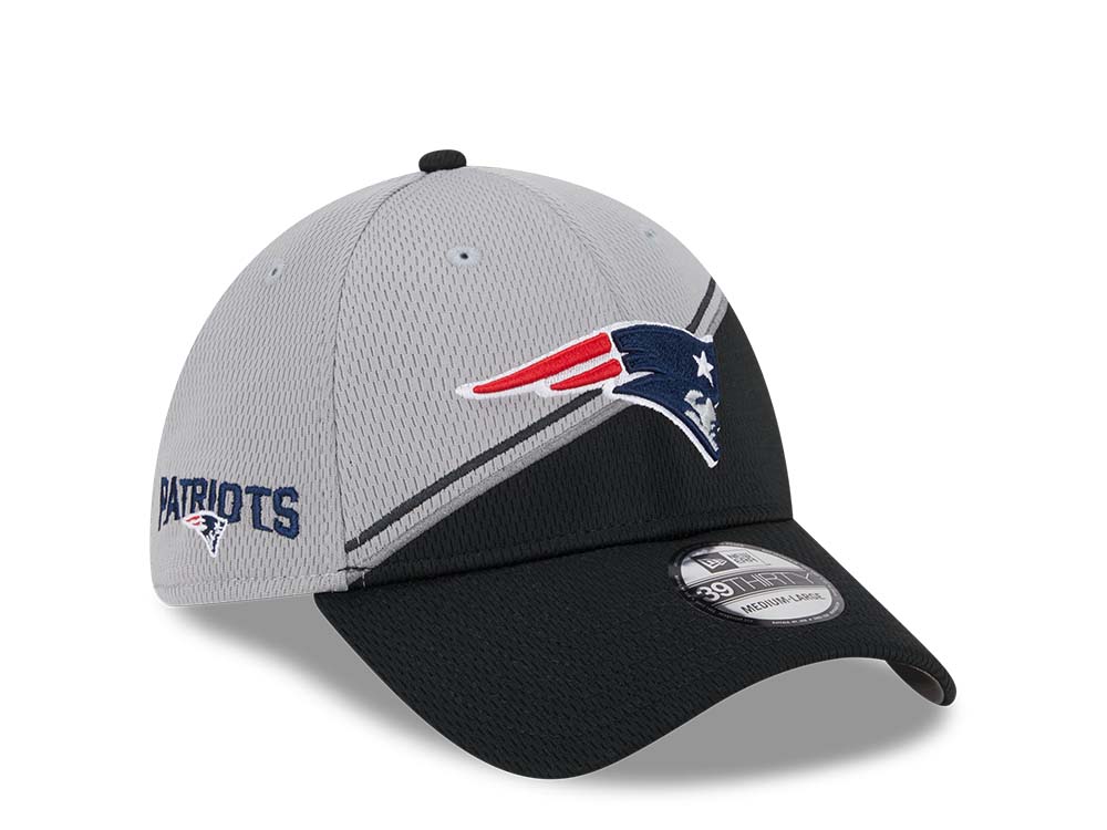 New Era New England Patriots NFL Sideline 2023 39Thirty Stretch Gorra