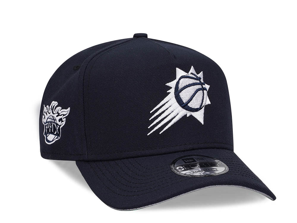 New Era Phoenix Suns C Dub Navy 9Forty A Frame Snapback Gorra