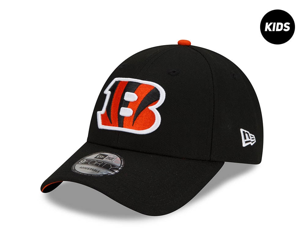 New Era Cincinnati Bengals Black Kids 9Forty Strapback Gorra