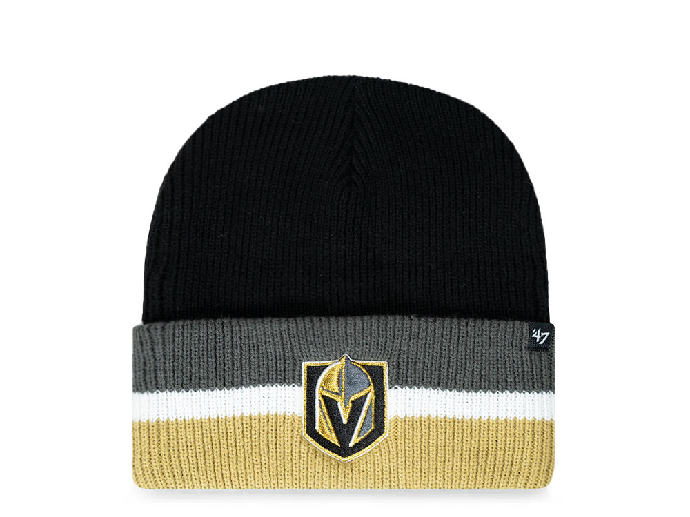 47Brand Vegas Golden Knights Black Split Gorra