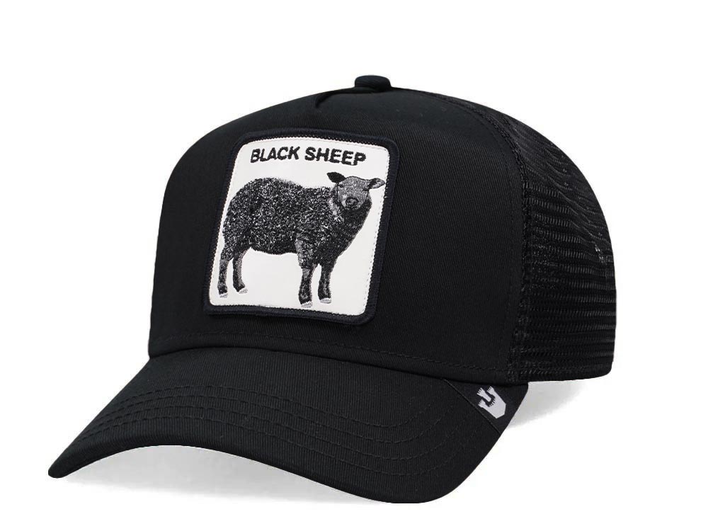 Goorin Bros The Black Sheep Black Trucker Snapback Gorra