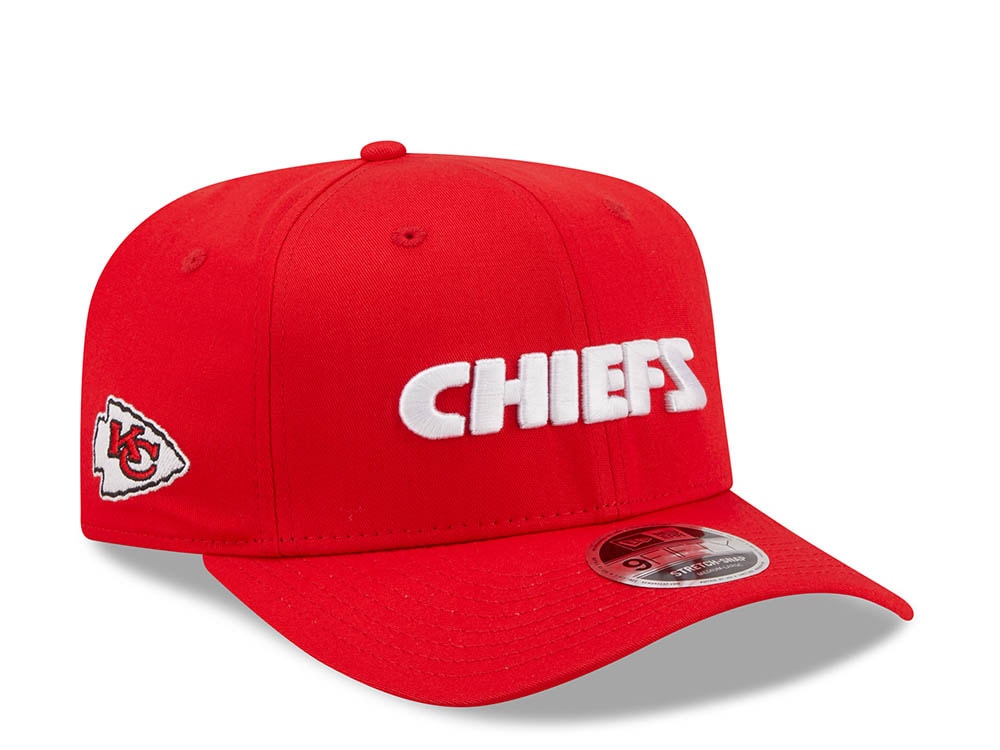 New Era Kansas City Chiefs Team Wordmark 9Fifty Stretch Snapback Gorra