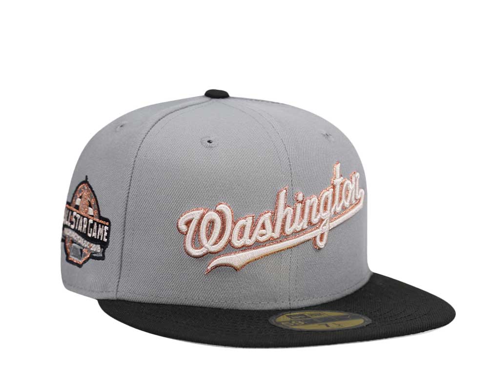 New Era Washington Nationals All Star Game 2018 Concrete Copper Two Tone Edition 59Fifty Fitted Gorra