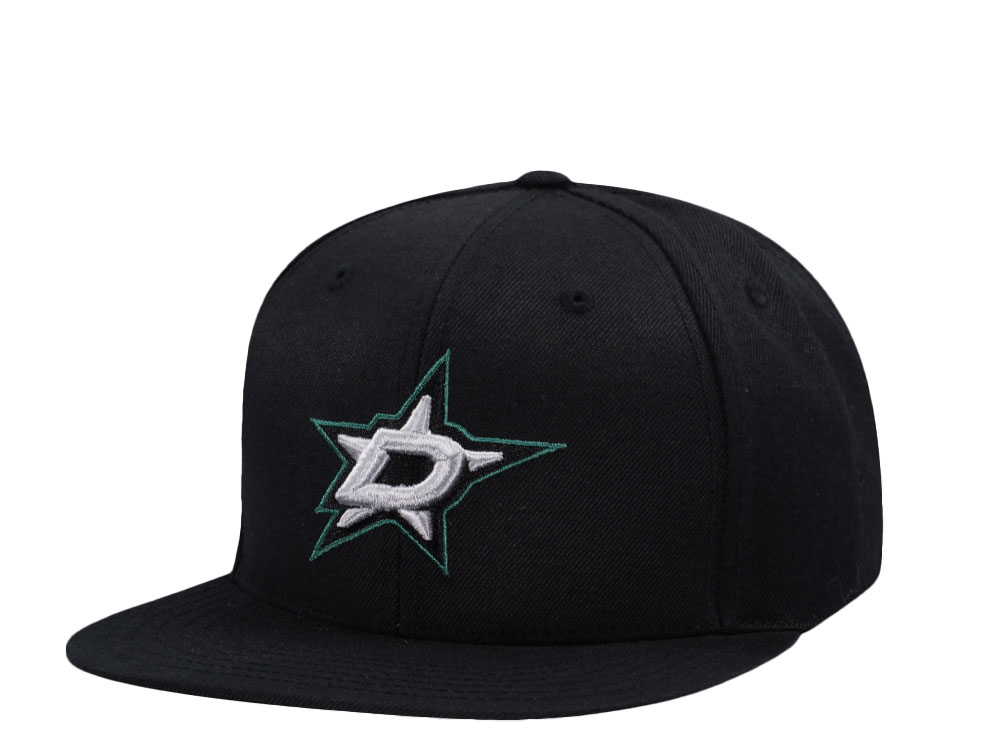 American Needle Dallas Stars Black Snapback Gorra